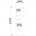 Interlevin SP60-187: 1.95m Slim Multideck Fridge